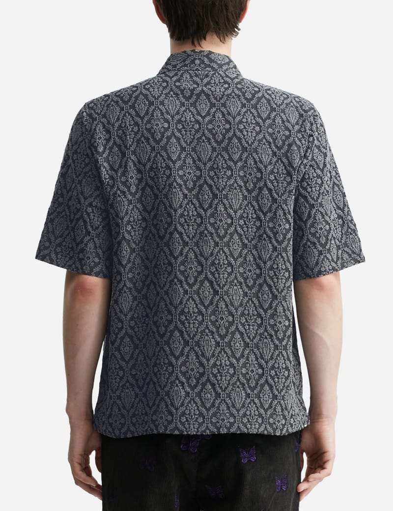 Needles Cabana Shirt - Wool-blend textured, relaxed fit with