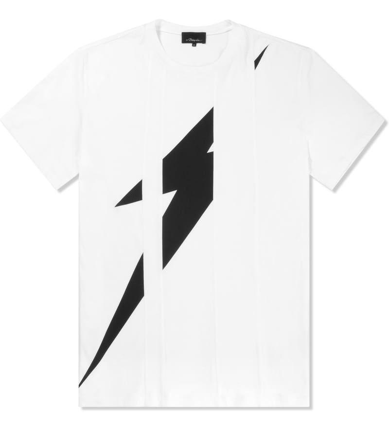 3.1 Phillip Lim - Antique White Lightning Cotton T-Shirt | HBX ...
