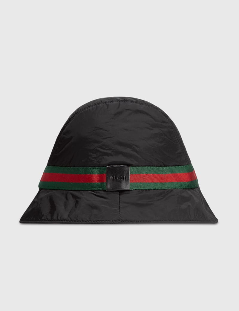 Gucci - GUCCI LADIES NYLON BUCKET HAT | HBX - Globally Curated