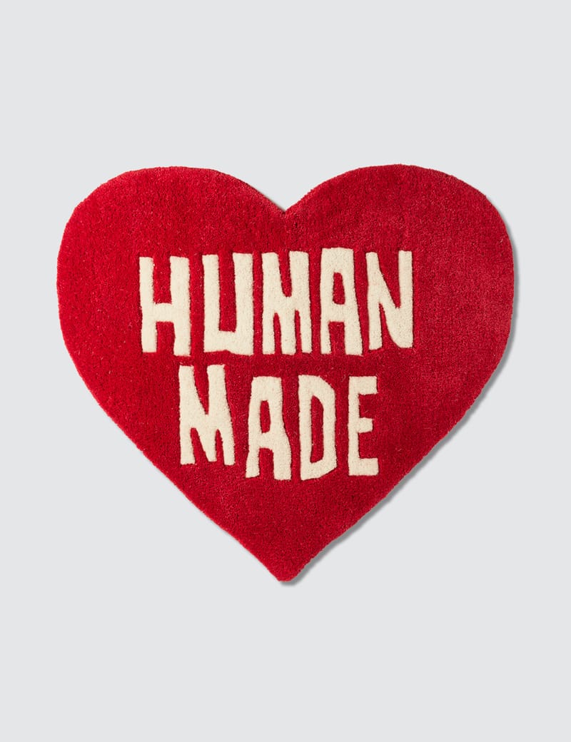 ソフトパープル HEART RUG LARGE - RED / F HUMANMADE ※正規品