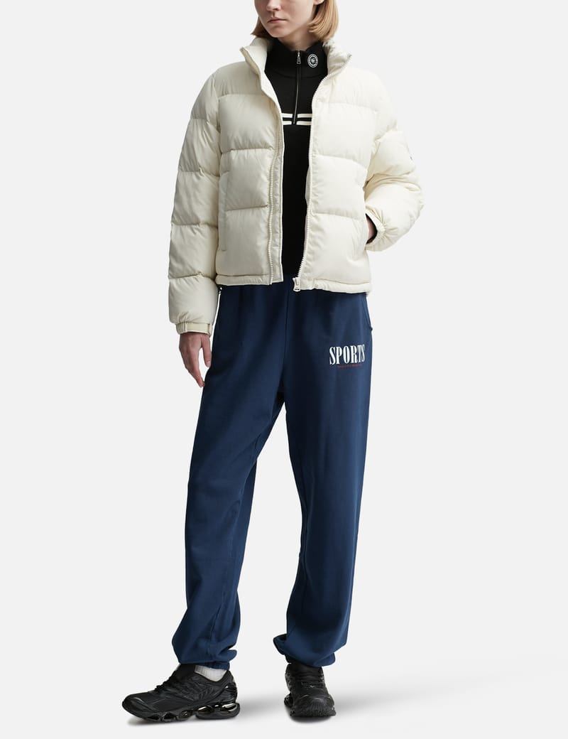 Sporty & Rich - Script Velour Track Jacket | HBX - Globally