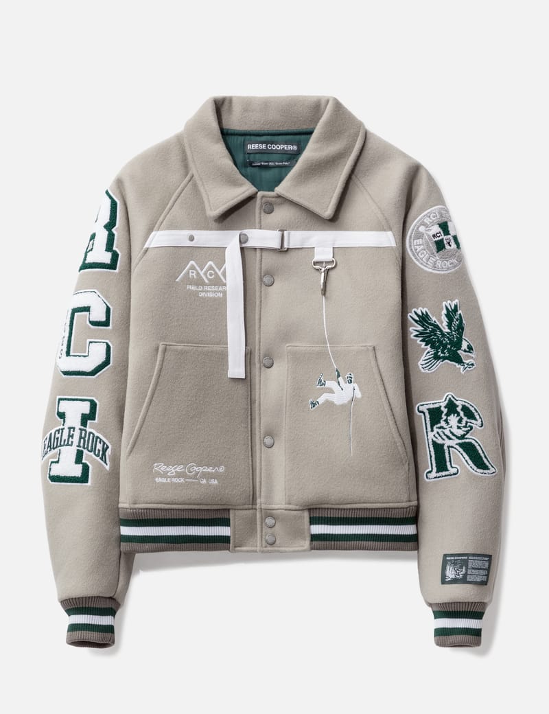 Reese Cooper - RESEARCH DIVISION WOOL VARSITY JACKET | HBX