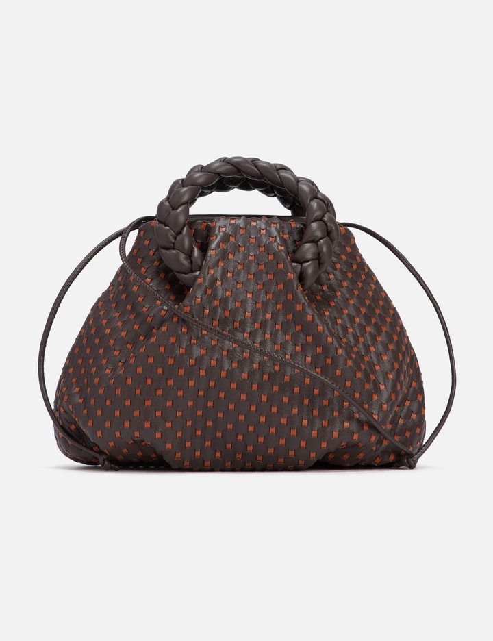Hereu Bombon Woven Leather Crossbody Bag HBX Globally Curated
