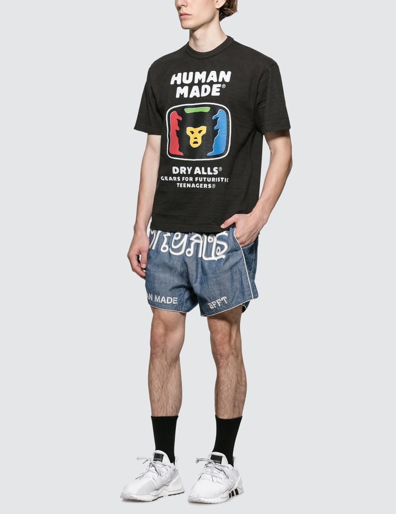 Human Made - Chambray Muay Thai Shorts | HBX - Globally Curated