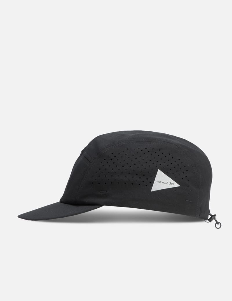 and wander Tech Cap - Performance 5-panel hat with UV protection