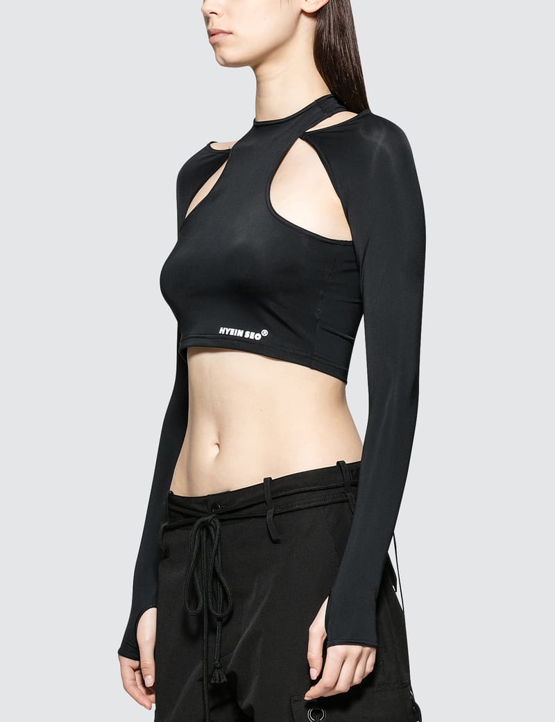 Hyein Seo - Cut off Jersey Top | HBX - ハイプビースト(Hypebeast)が ...