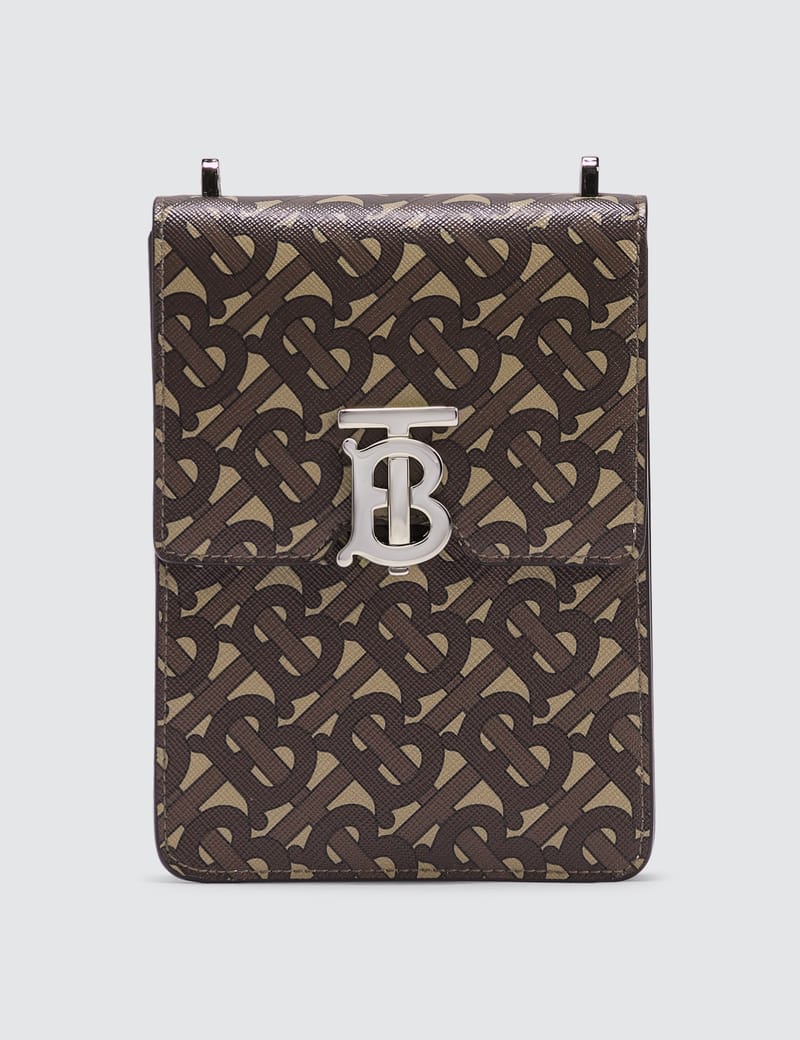 Burberry Monogram Print E canvas Robin Bag HBX