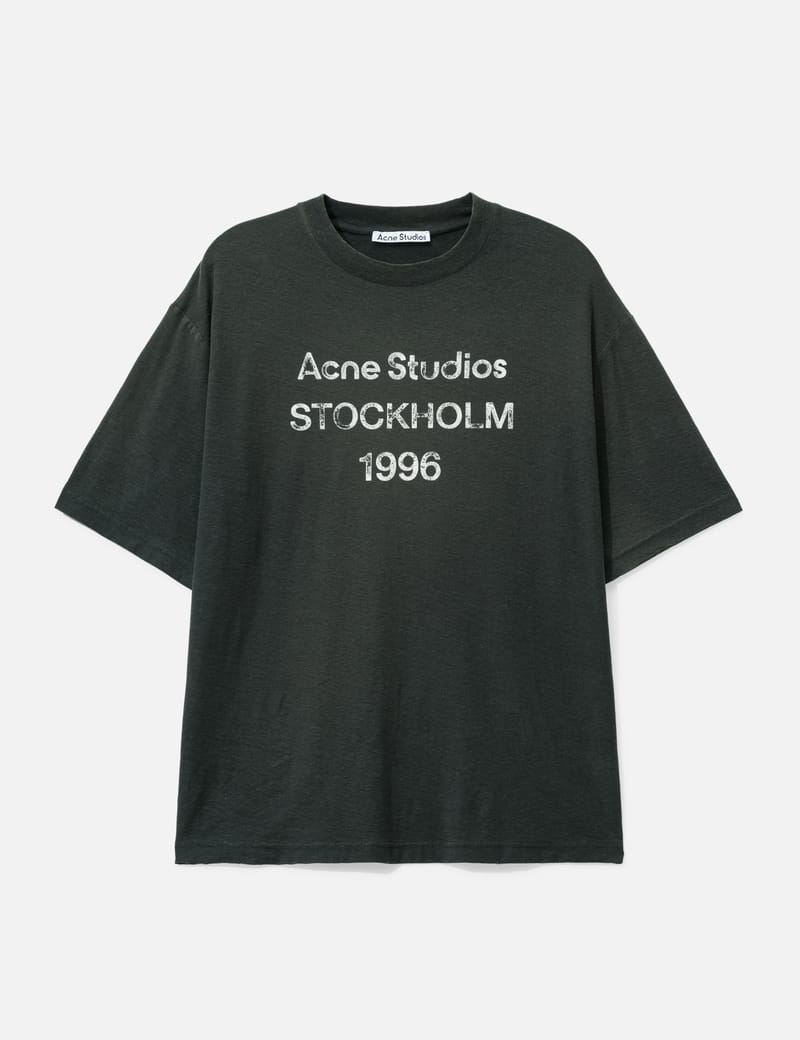 Acne Studios リバースラベルパッチTシャツ XS Acne Studios - Reverse Logo T-Shirt | HBX