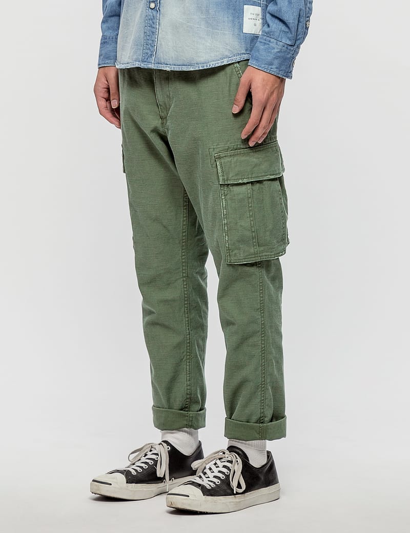 9/10 Cropped Length Cargo Pants