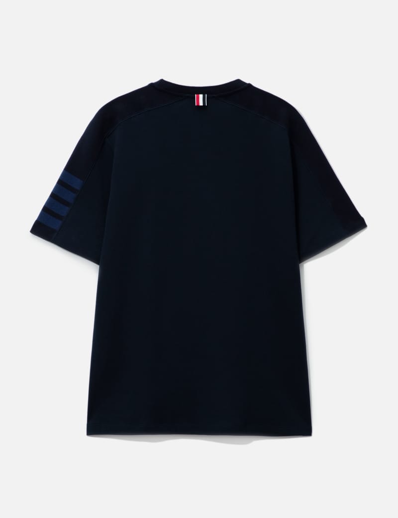【関税込み】Thom Browne ネイビー 4-Bar Tシャツ Thom Browne 4-Bar short-sleeve T-shirt | REVERSIBLE