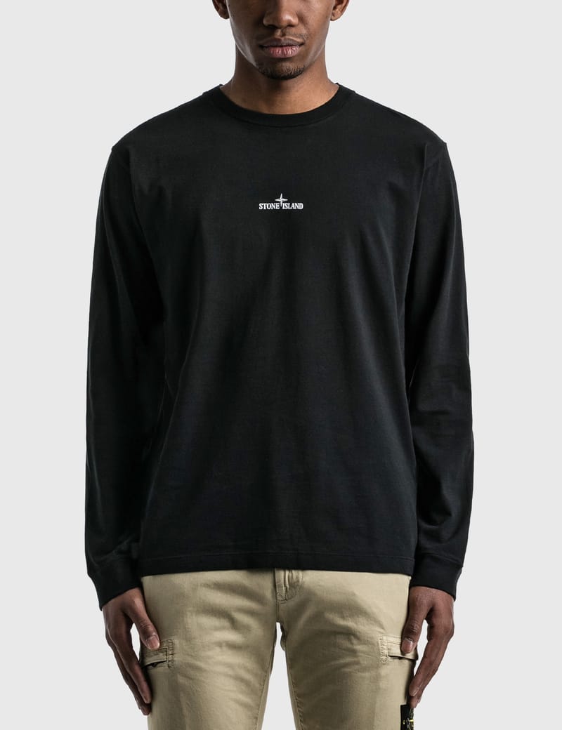 Brand Logo Long Sleeve - Black – TheoJacksonshop