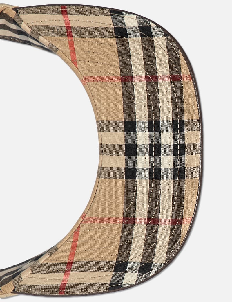 Burberry visor outlet cap