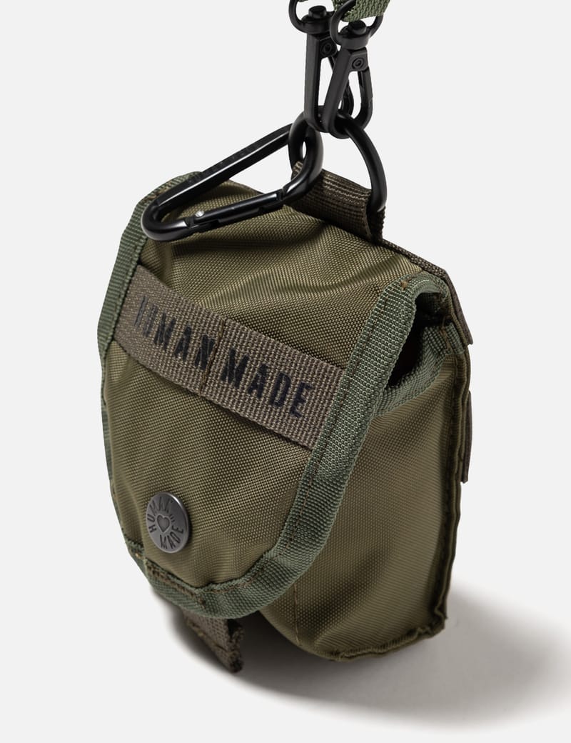 Human Made Military Pouch Mini - Compact nylon pouch with strap
