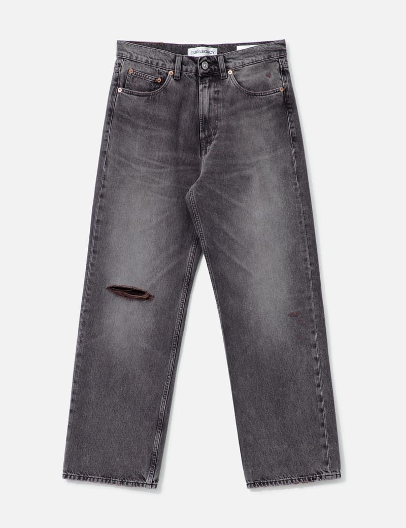 パンツ Our Legacy Third Cut ConcreteChainTwill Our Legacy - Third Cut Concrete Chain Twill