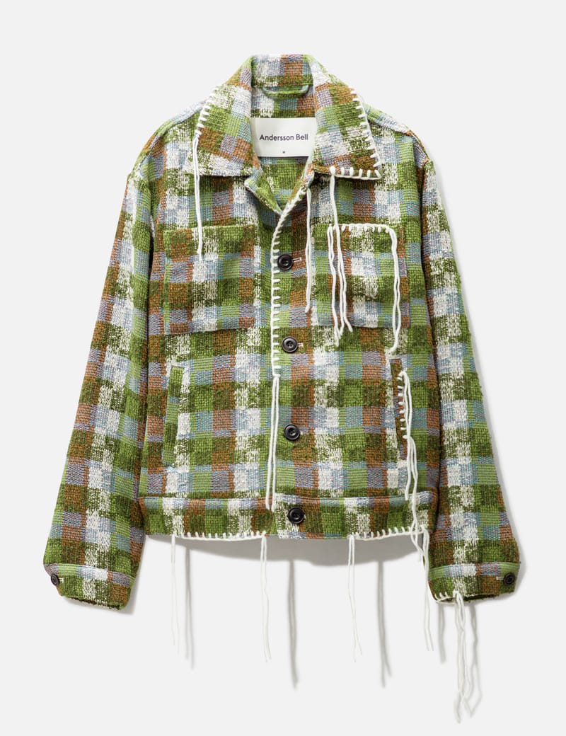 Andersson Bell - KENLEY CHECK WORK JACKET | HBX - Globally Curated