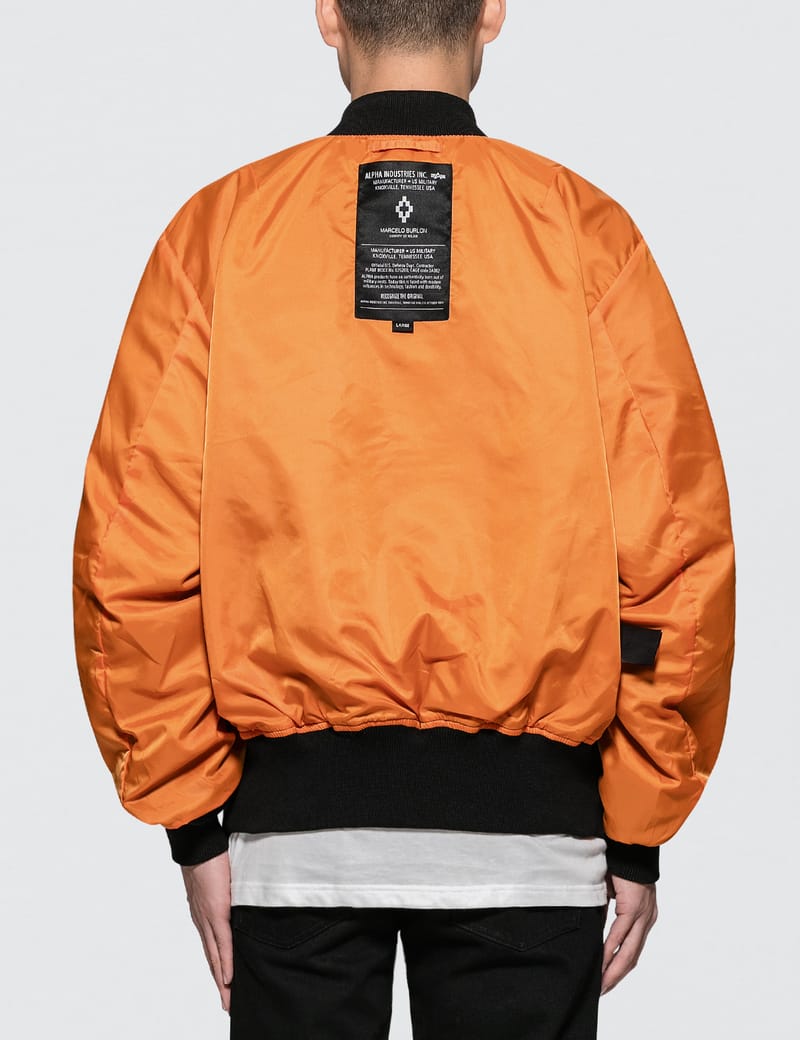 Marcelo Burlon - Tiger Alpha MA-1 Jacket | HBX