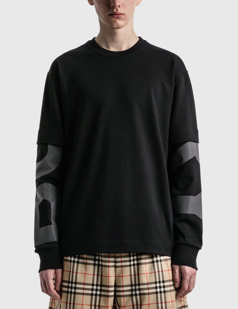 Burberry - Logo Print Long Sleeve T-shirt | HBX - Globally