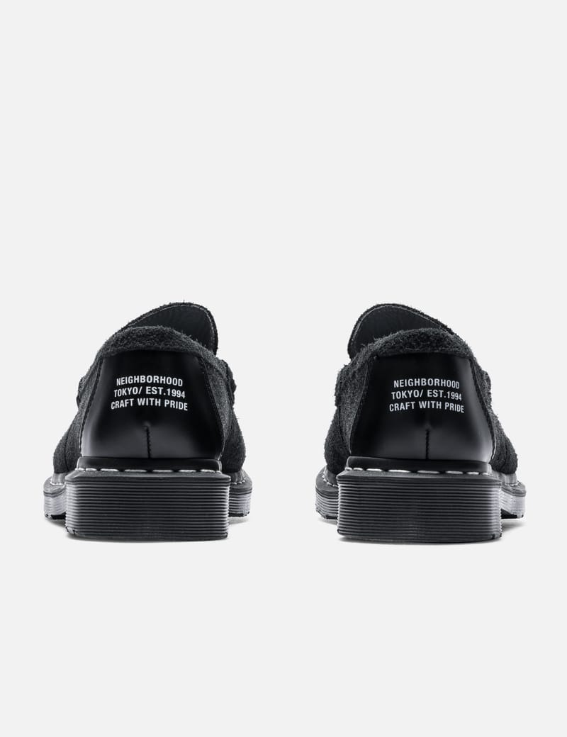 靴 PENTON LOAFER NEIGHBORHOOD Dr.Martens NEIGHBORHOOD Dr. Martens Penton Loafer - New black slip-on style
