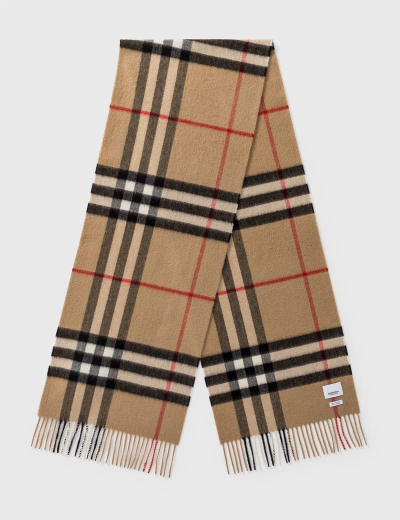 Burberry - クラシックチェック カシミアスカーフ | HBX - ハイプ