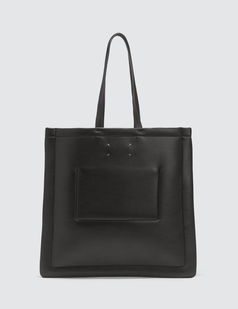 Maison Margiela - Outline Leather Tote Bag | HBX