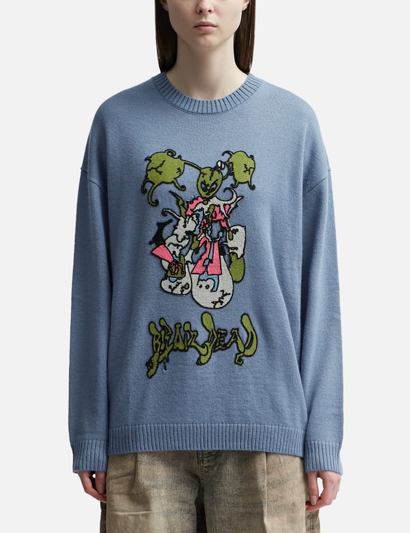 【GRAVER】24FW★ [UNISEX]Multi BUNNYS Sweatshirt 90s Cute Rabbit Crewneck Sweatshirt , Vintage Adorable Bunny