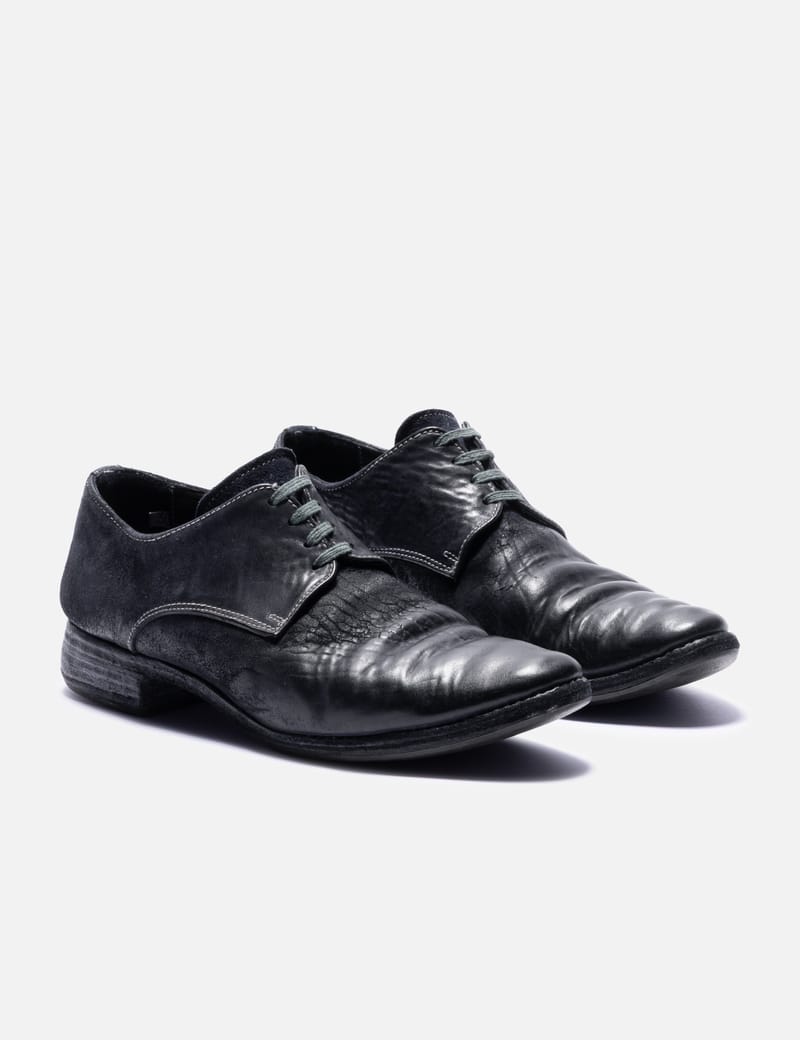 未使用 Carol Christian Poell AM/2600L Dark Green Object Dyed Derbies AM2600L ROOMS-PTC12 by Carol