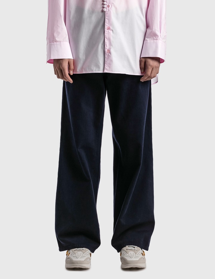 Raf Simons - WIDE FIT DENIM PANTS | HBX - Globally Curated Fashion and ...