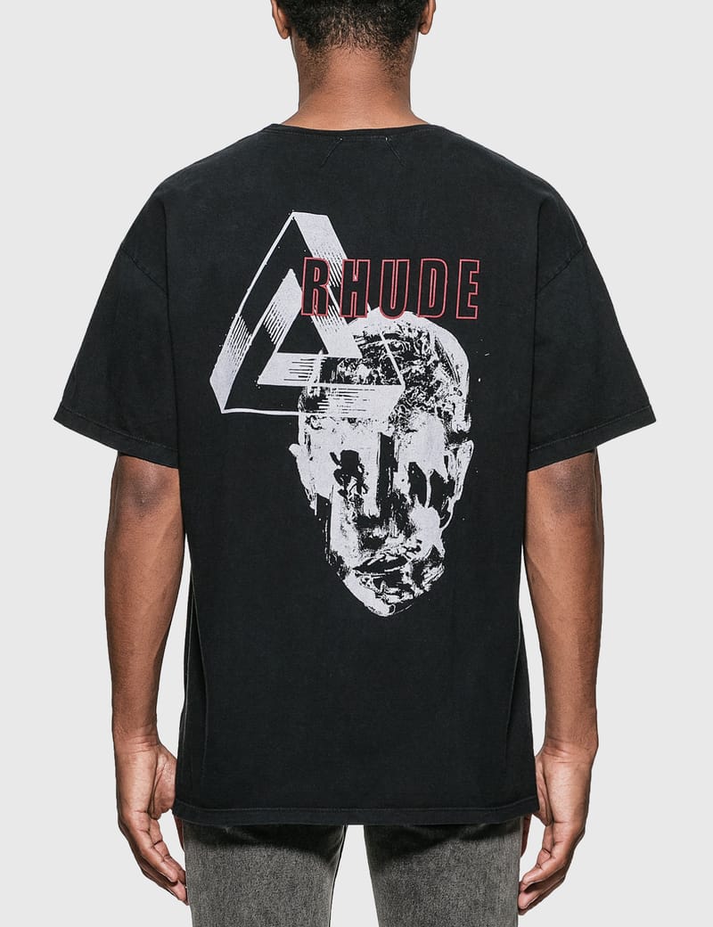 Rhude - Hell Yeah T-Shirt | HBX - Globally Curated Fashion and