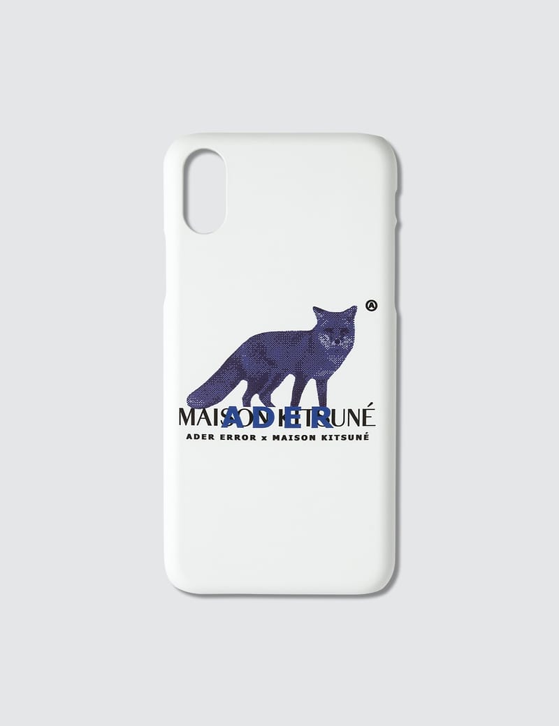 ADER ERROR×MAISON KITSUNE FOX iPhone ケース