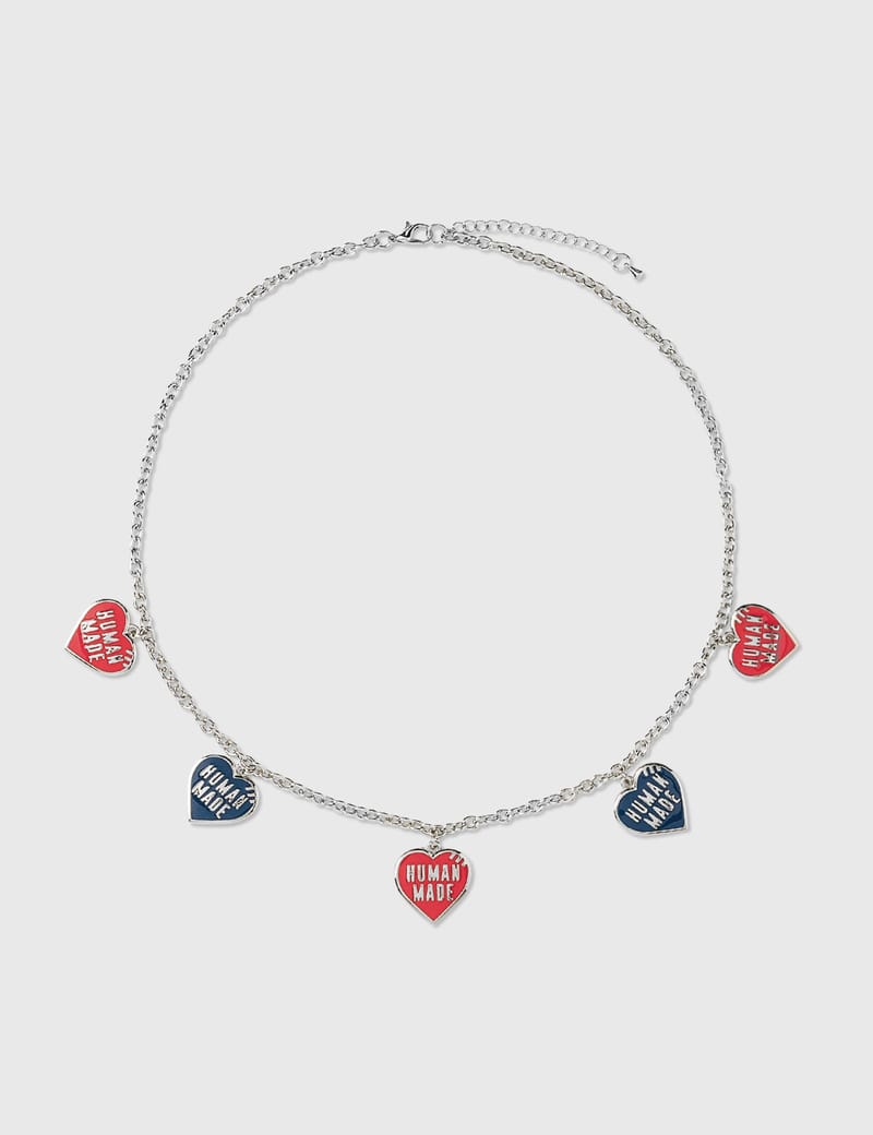 COLOHUMAN MADE HEART SILVER BRACELET 赤 RED