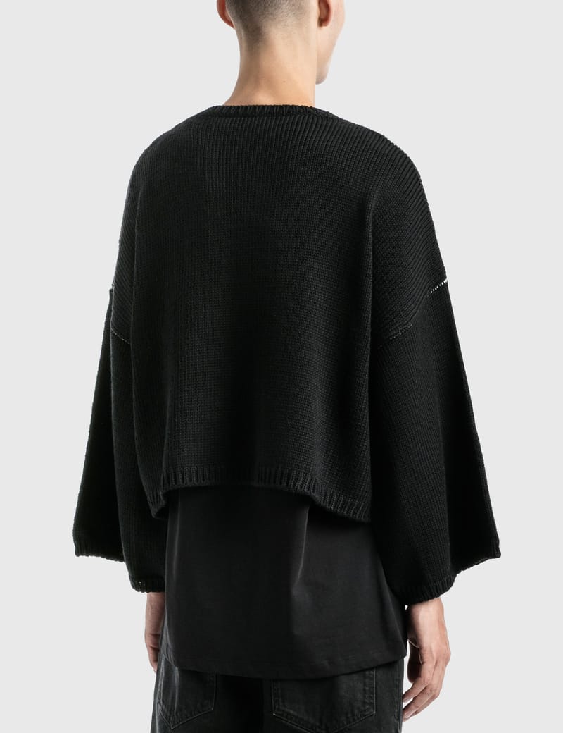 Raf Simons - Oversized RS Sweater | HBX - ハイプビースト(Hypebeast ...