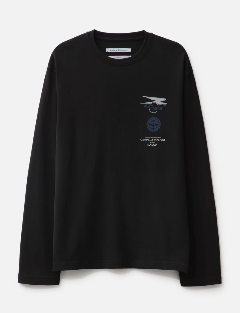 Hood By Air. - Black Layered Graphic L/S T-Shirt | HBX