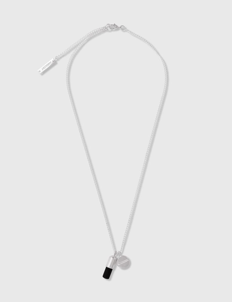 【AMBUSH】 PILL CHARM NECKLACE 2 AMBUSH® - Pill Charm Necklace | HBX - Globally Curated