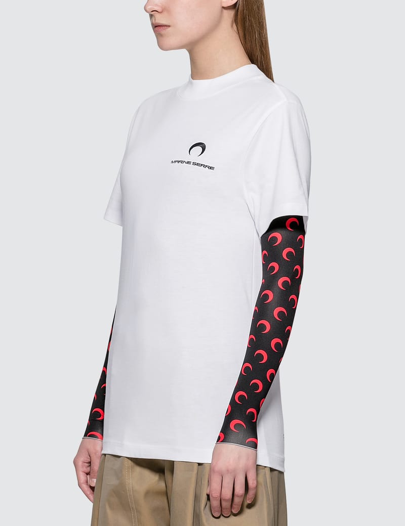 Marine Serre - Large Fit T-shirt | HBX - Globally Curated Fashion