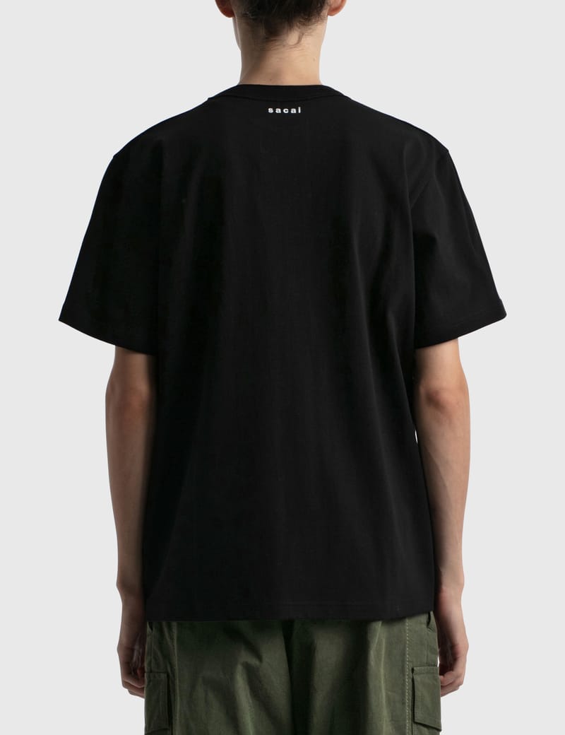 Sacai - KAWS Embroidery T-shirt | HBX - Globally Curated Fashion