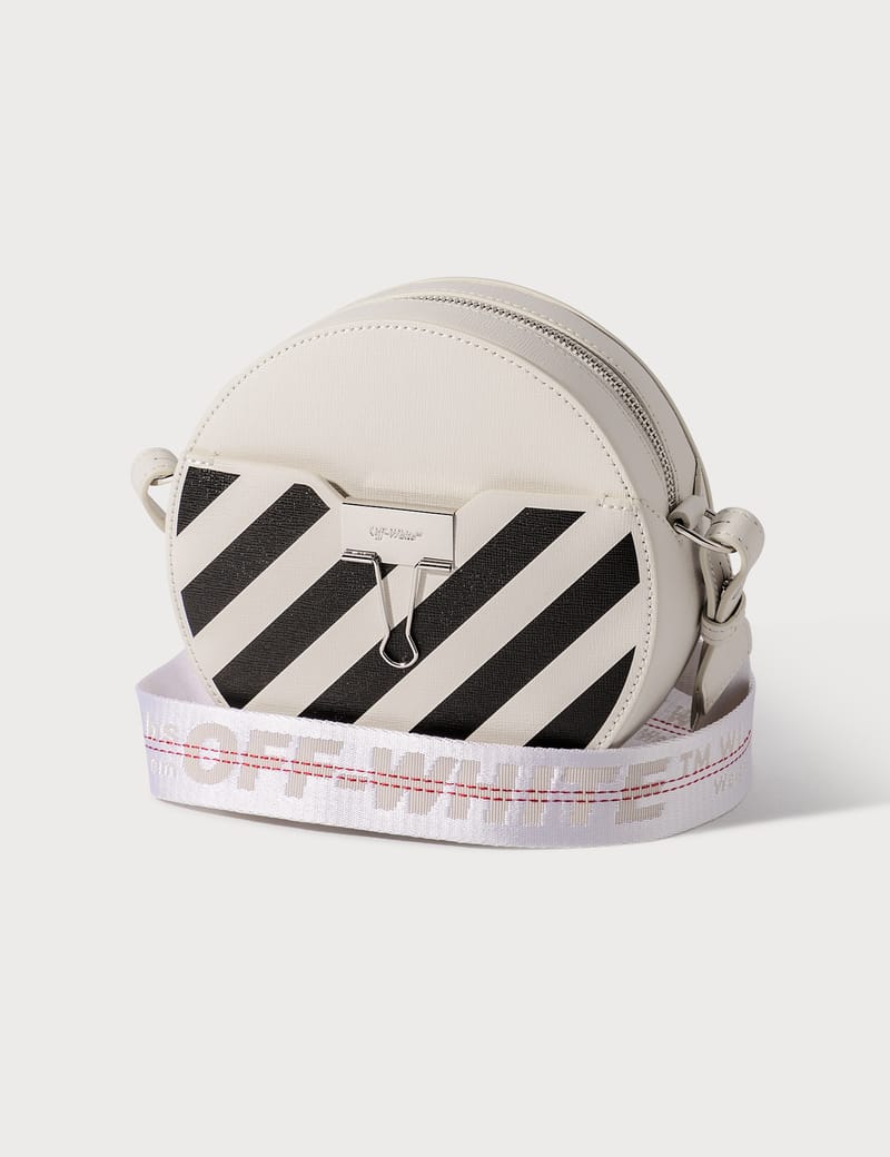 Off-White™ - Diag Round Bag | HBX - Globally Curated Fashion