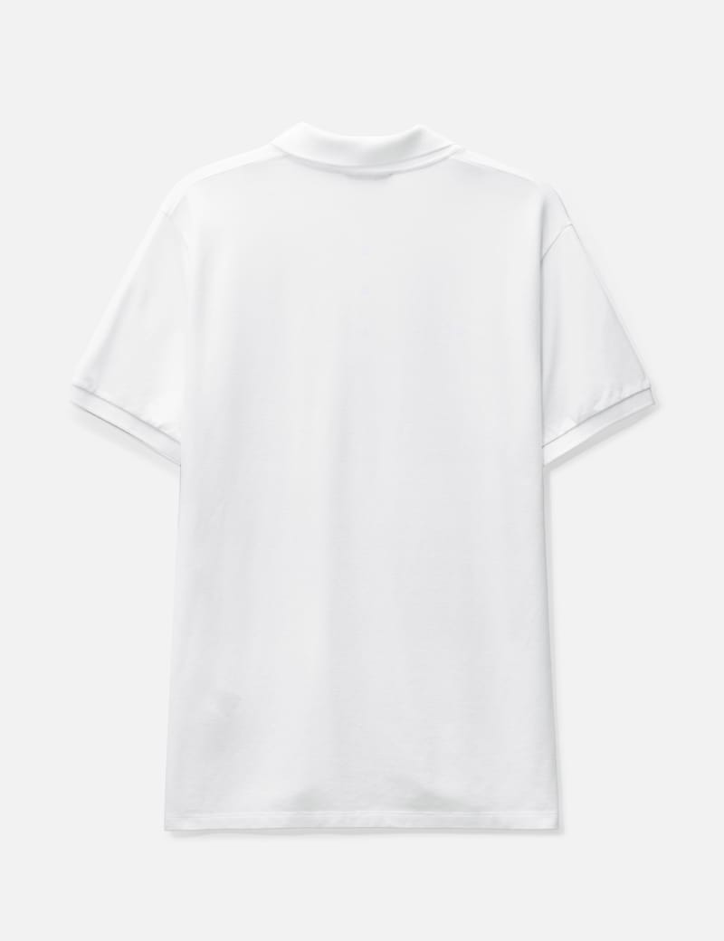 Maison Kitsuné - Tricolor Fox Patch Classic Polo Shirt | HBX