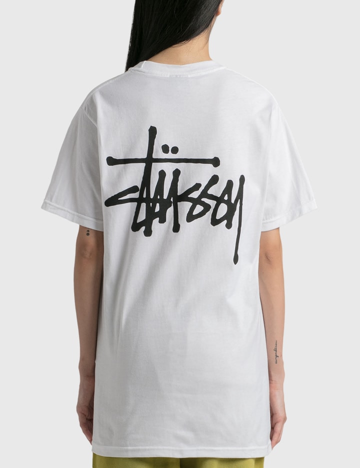 Stüssy - Basic Stüssy T-shirt | HBX - Globally Curated Fashion and ...