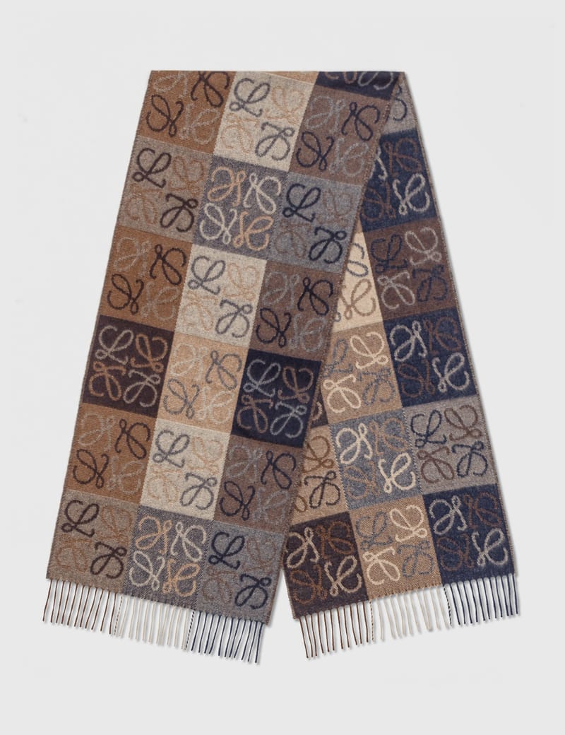 Loewe - Anagram Scarf | HBX - Globally Curated Fashion and