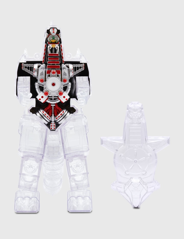 Super 7 - Mighty Morphin Power Rangers Super Cyborg - Dragonzord (Clear ...