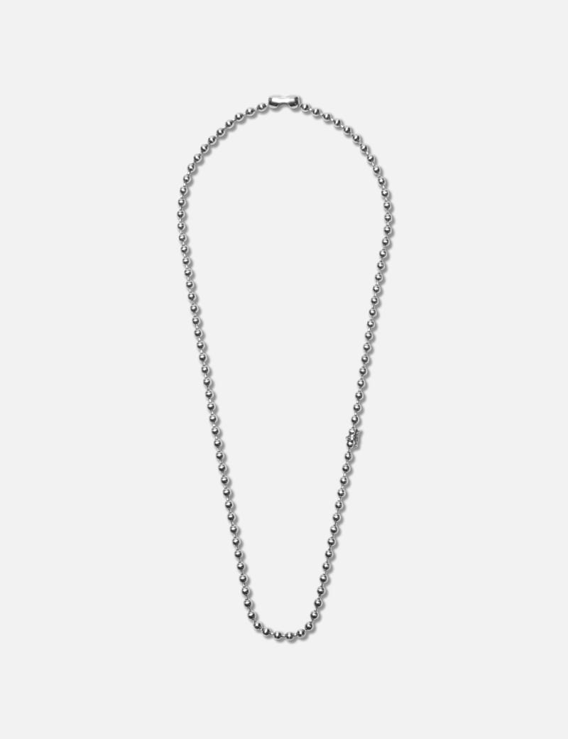 最終価格CODYSANDERSONシルバーボールチェーンネックレス 2本セット Cody Sanderson ステンレス ボールチェーンネックレス 28インチ - 単体