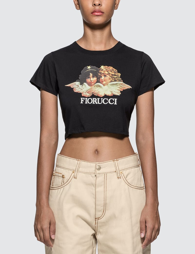 Fiorucci - Vintage Angels Cropped T-shirt | HBX - Globally