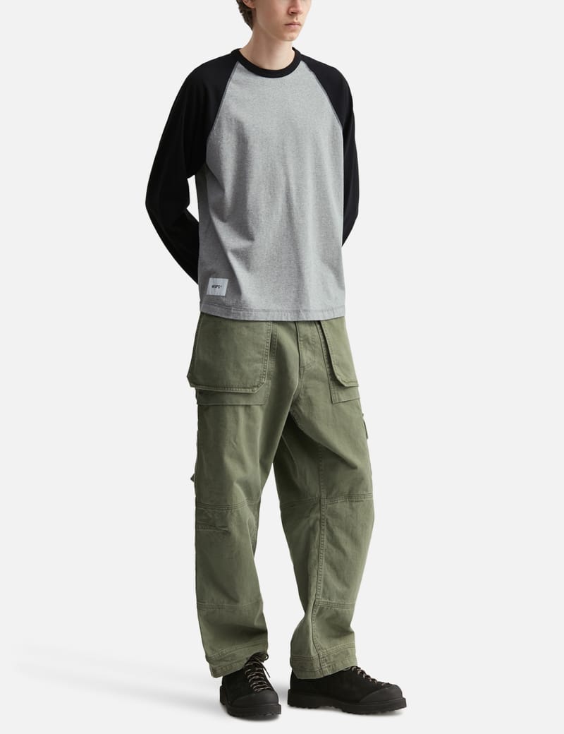 WTAPS Ian / Long Sleeves / Cotton - Cotton jersey raglan long