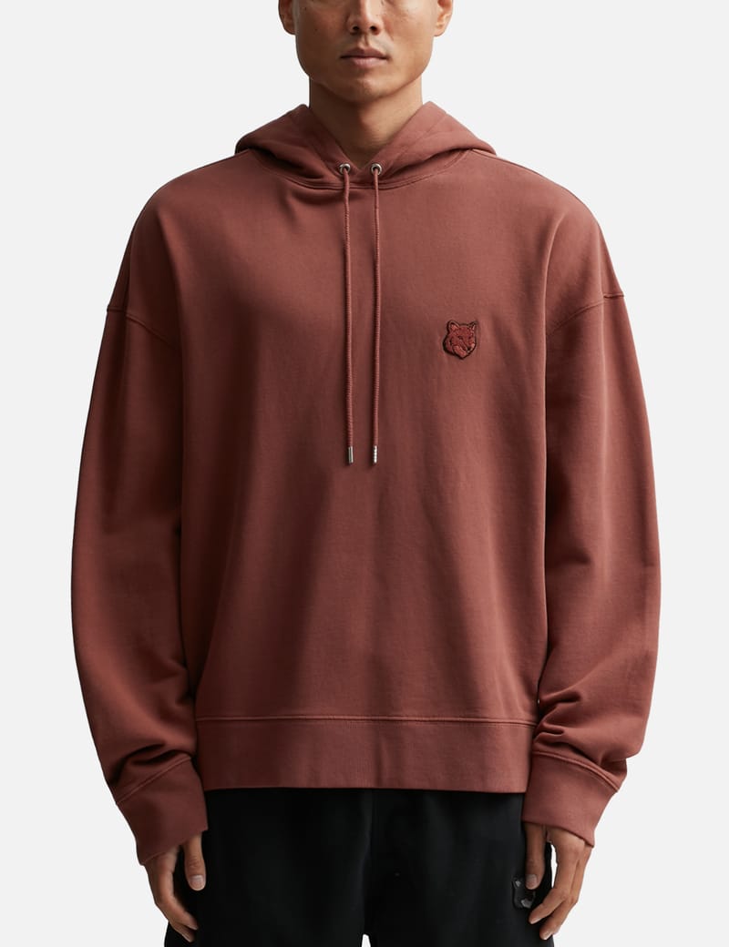 パーカー・フーディ *MAISON KITSUNE* Bold Fox Head Patch Oversized Hood Deep Nav BOLD FOX HEAD PATCH OVERSIZE HOODIE | Maison Kitsuné