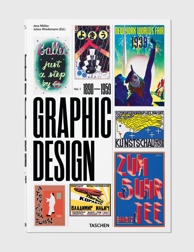 Taschen - The History of Graphic Design Vol. 1: 1890-1959 | HBX