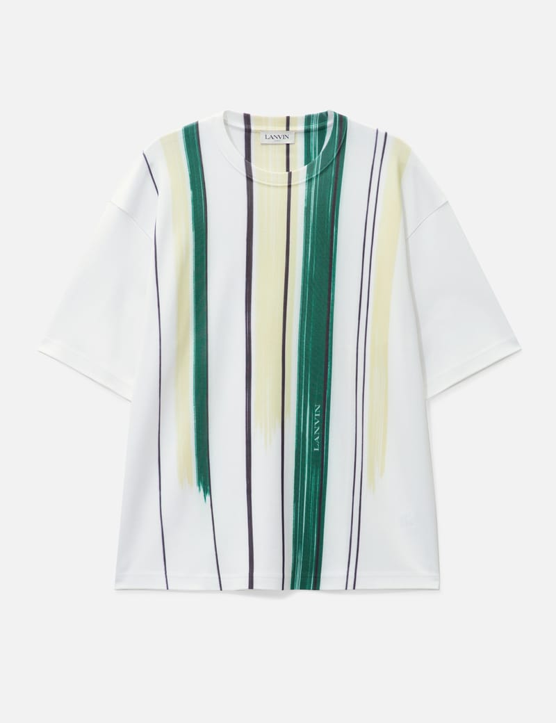 Lanvin - オーバーサイズ ランバン カーブレース Tシャツ | HBX