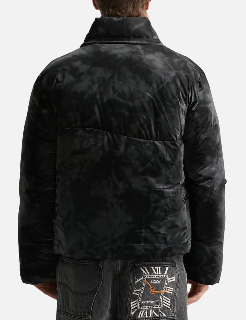 Dime Wavy Puffer - Reflective 3M puffer with removable hood | HBX