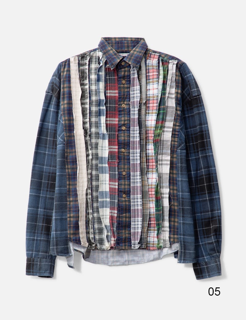 Needles - Ribbon Wide Flannel Shirt | HBX