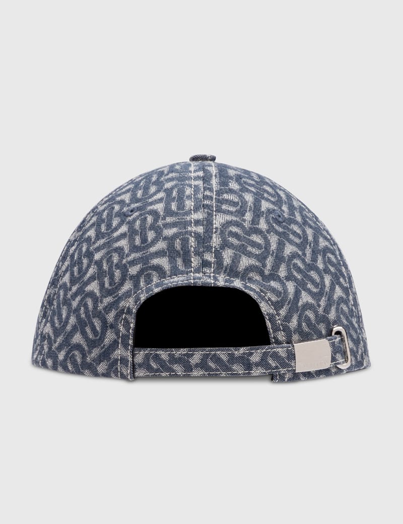 Burberry - Monogram Denim Jacquard Baseball Cap | HBX - Globally