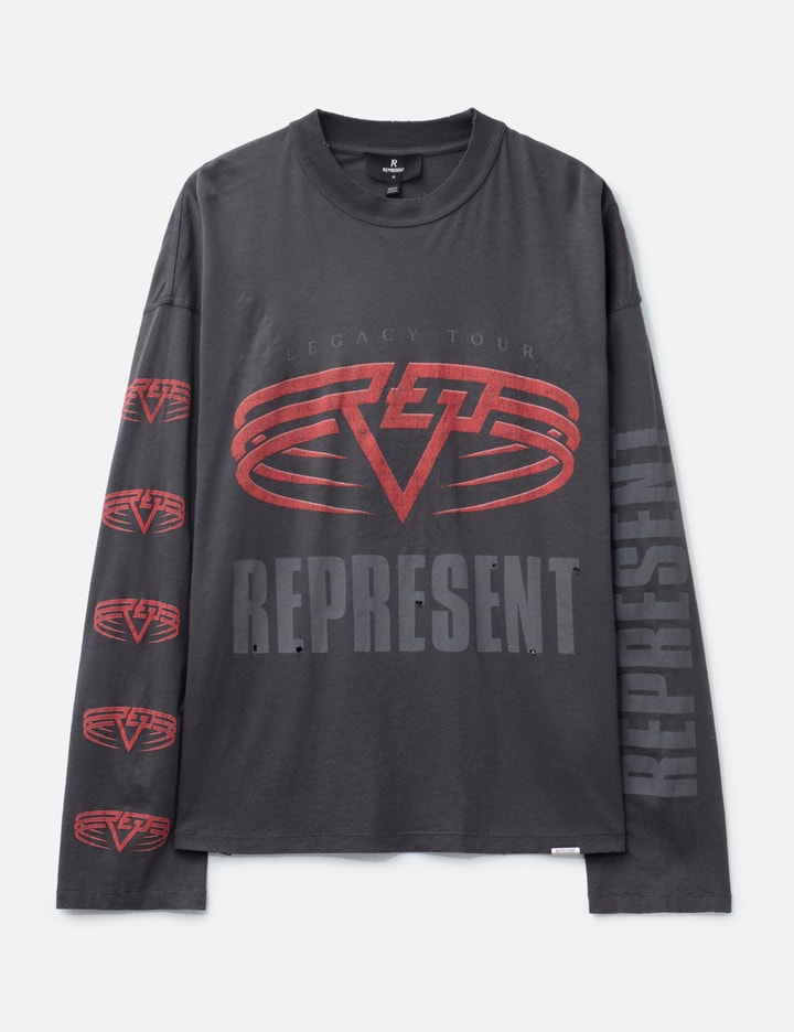 Represent Reversible Legacy Long Sleeve T-Shirt - Oversized reversible ...